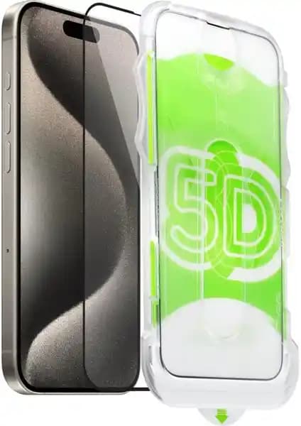 Fibaks Apple iPhone 15 Pro Max Uyumlu Tam Kapatan Cam Ekran Koruyucu İncelemesi