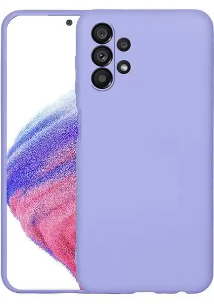 Galaxy A73 için Şık ve Dayanıklı Kılıf Mara Lansman Kapak Lila Renkli Koruma