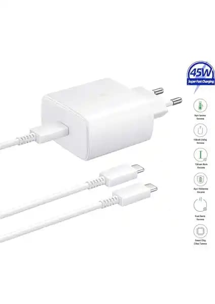 HANPORIUM Samsung Galaxy Uyumlu 45W Type-C Hızlı Şarj Adaptörü Seti İncelemesi