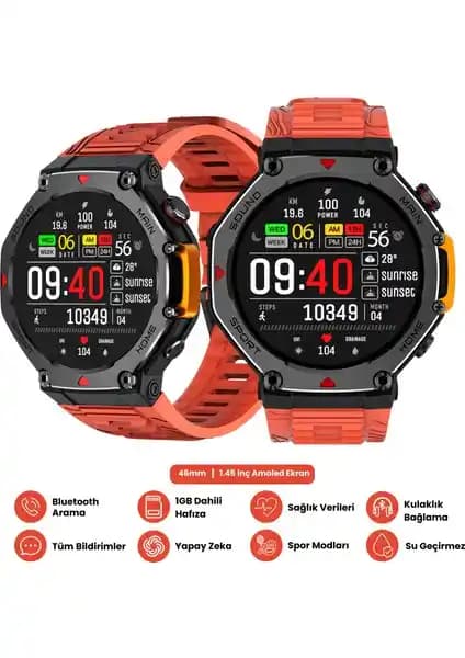 Harvox Watch Rx-4 Akıllı Saat: Şık Tasarım ve Gelişmiş Fonksiyonlar Bir Arada