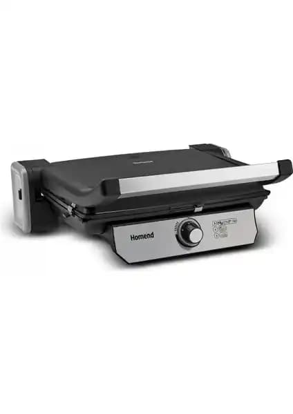 Homend Toastbuster 1381H Siyah Çok Fonksiyonlu Tost Makinesi - Estetik ve Performans Bir Arada