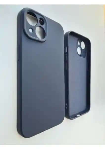 İphone 13 Kamera Korumalı Kadife Silikon Kılıfı Şık ve Dayanıklı Tasarım