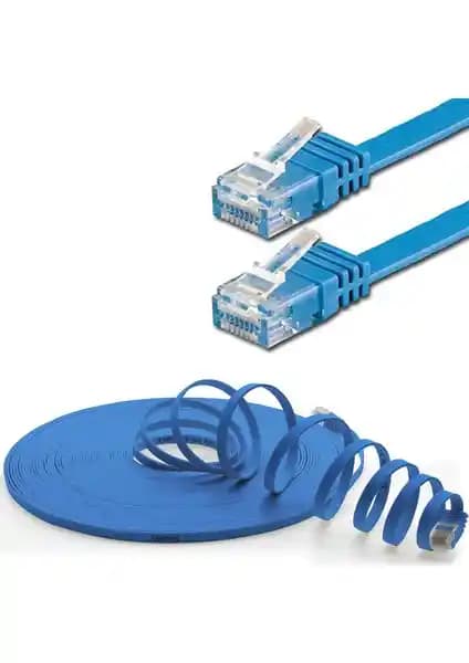 İRENIS CAT6 Yassı Ethernet Kablosu: Modern ve Estetik Ağ Çözümü