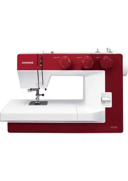 Janome 1522RD Taşınabilir Çok Fonksiyonlu Dikiş Makinası Güçlü ve Kullanıcı Dostu Tasarım