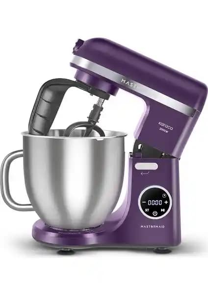 Karaca Mastermaid Chef Ultra D2000W: Güçlü ve Estetik Dijital Hamur Yoğurma Makinesi