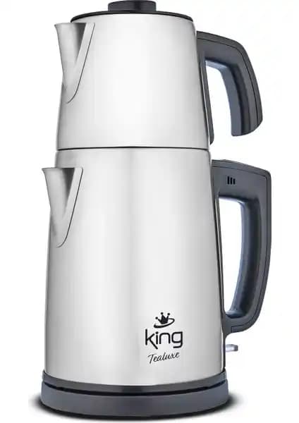 King Tealuxe Kcm334 Çelik Çay Makinesi: Dayanıklı ve Çok Yönlü Tasarım Özellikleri