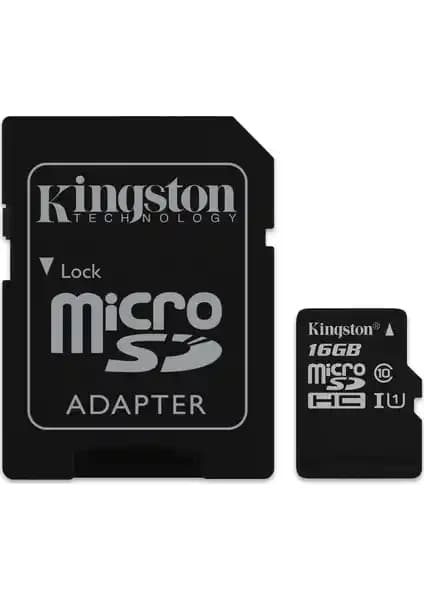 Kingston Canvas Select 16GB MicroSD Kart Yüksek Performans ve Güvenilirlik Sunar