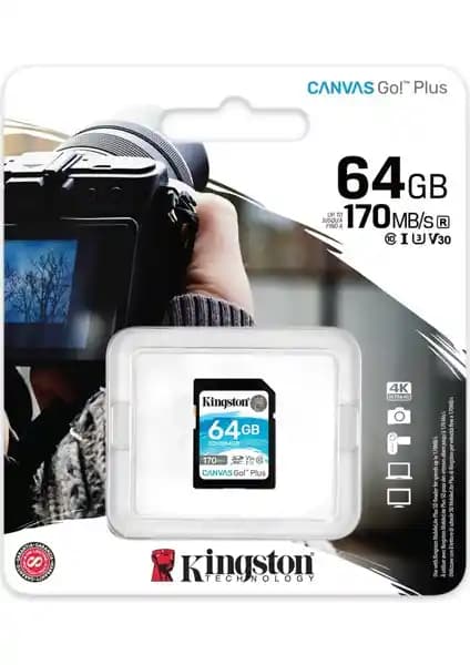 Kingston SDG3-64GB SDXC Canvas Go Plus Hafıza Kartı Detaylı İnceleme ve Özellikleri