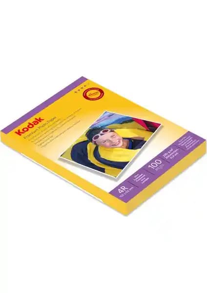 Kodak Premium Glossy Fotoğraf Kağıdı 10x15 Parlak Yüzeyli Yüksek Kalite Baskı Malzemesi