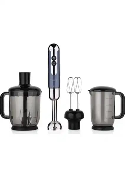 Korkmaz Mia Mega AzuraKrom Blender Seti: Çok Fonksiyonlu Mutfak Aleti Çeşidi ve Özellikleri