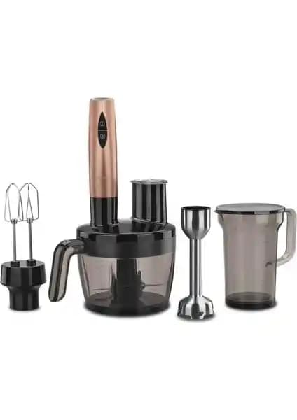 Korkmaz Vertex Rosagold Blender Seti: Çok Fonksiyonlu ve Yüksek Performanslı Mutfak Aleti
