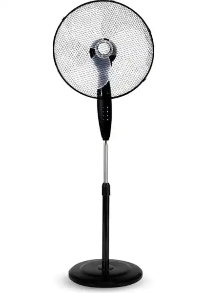 Kumtel KTF-320 Siyah Vantilatör: Modern Tasarım ve Geniş Alan Serinletme Özellikleri