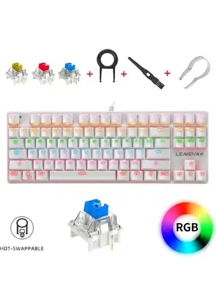 Leaven K550 Kablolu Mekanik Klavye İncelemesi ve Özellikleri Detaylı Analiz