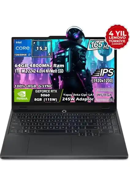 Lenovo Legion 5 15IRX10: Yüksek Performans ve Taşınabilirlik Sunan Oyun Dizüstü Bilgisayarı