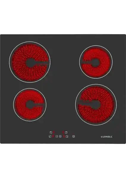 Luxell V6-04T Vitroseramik Elektrikli Siyah Cam Ankastre Ocak Özellikleri ve Avantajları
