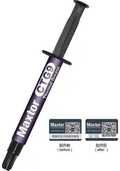 Maxtor CTG9E 4g Nano Termal Macun Yüksek Performans ve Dayanıklılık Sağlar