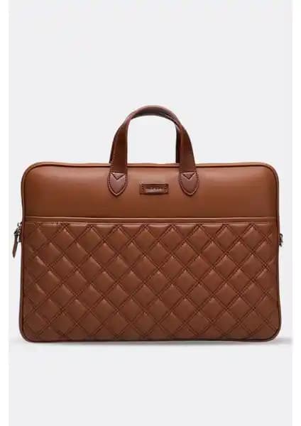 Morca MacBook Air Pro 15-16 İnç Evrak Çantası Taba Renkli Şıklık ve Fonksiyonellik