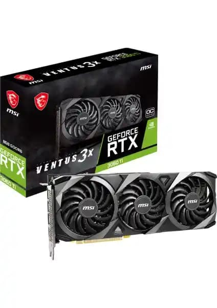 MSI GeForce RTX 3060 Ti Ventus 3X 8G OC: Yüksek Performanslı ve Güçlü Oyun Kartı Özellikleri