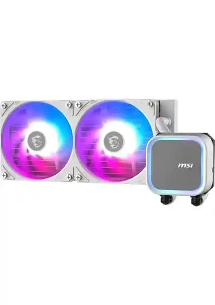 MSI MAG Coreliquid A13 240 Beyaz ARGB Sıvı Soğutucu Yüksek Performans ve Estetik