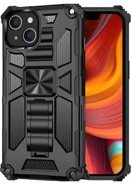 Neomi Apple iPhone 14 Kılıf ve Nano Cam Ekran Koruyucu Seti Güçlü Koruma ve Şık Tasarım