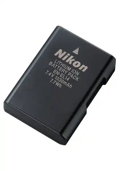 Nikon EN-EL14a Li-ion Batarya: Güç ve Güvenilirlik Sunan Orijinal Pil