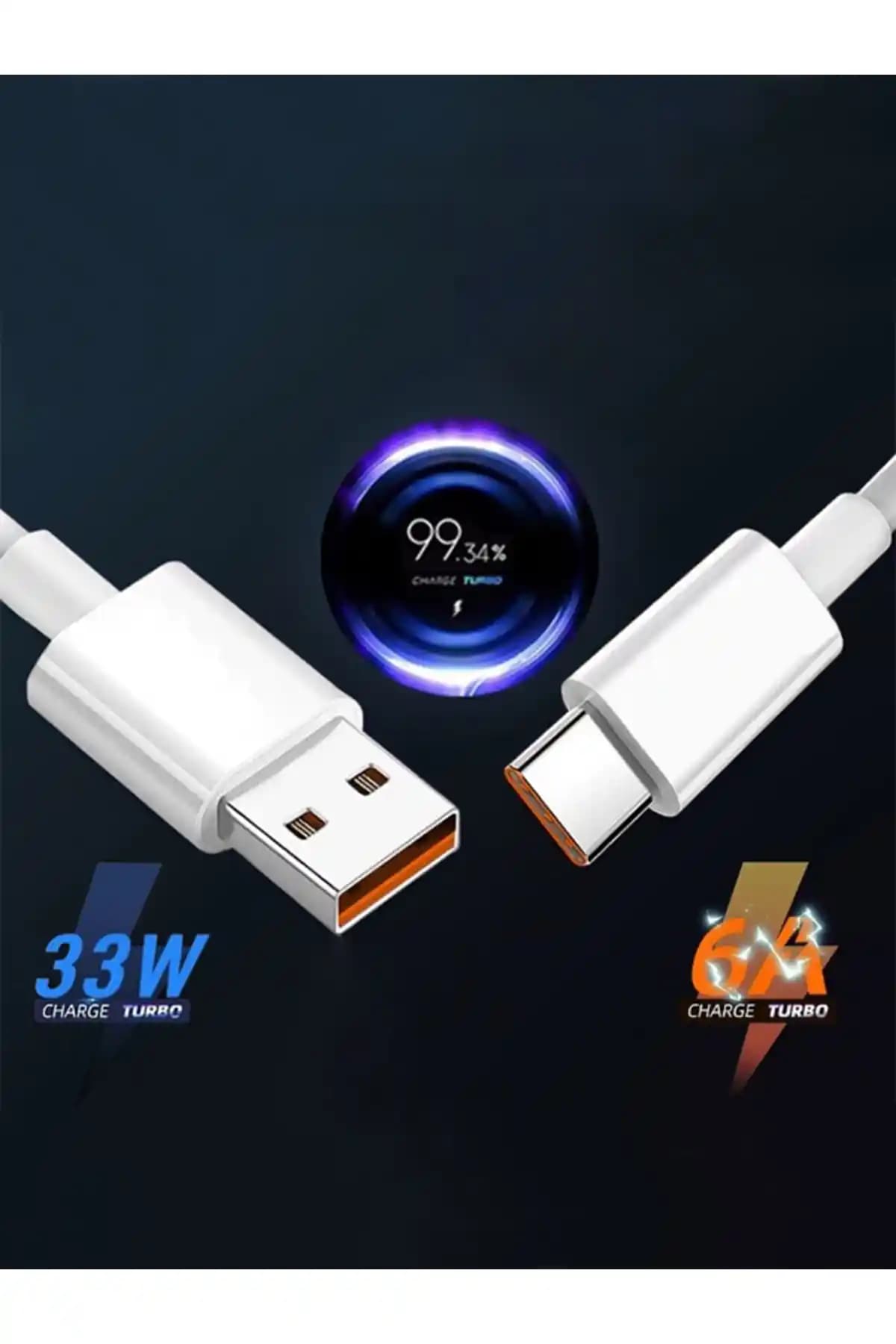 Okyanustech Xiaomi Type-C Turbo Hızlı Şarj Kablosu Güç ve Hızın Mükemmel Buluşması