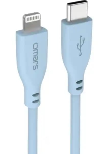 Omars USB-C to MFi Lightning iPhone Silikon PD Hızlı Şarj Kablosu İnceleme ve Özellikler