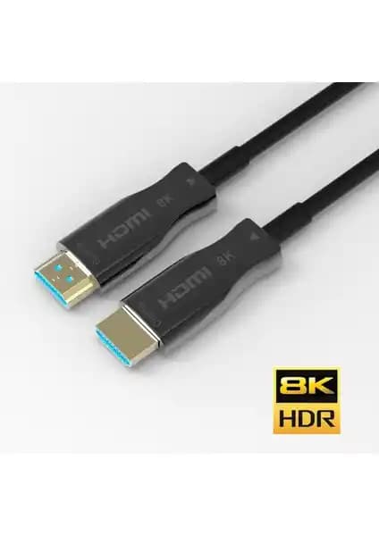Paugge AOC Fiber HDMI 2.1 Kablo 5 Metre Uzunlukta Yüksek Çözünürlük ve Ses Kalitesi