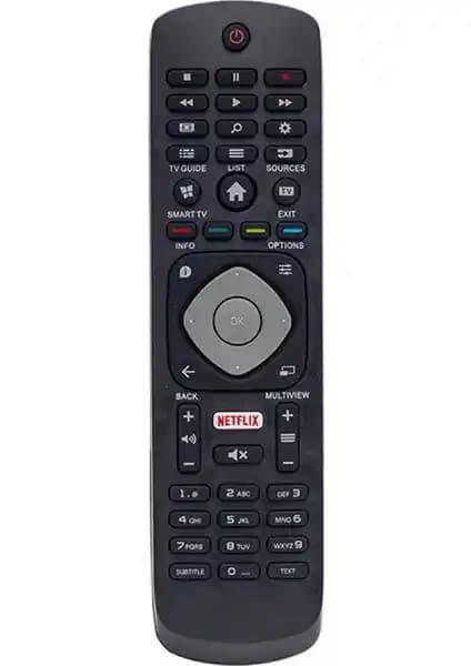Philips Smart Netflix LED TV Kumandası Modern Eğlence Deneyimini Artırır