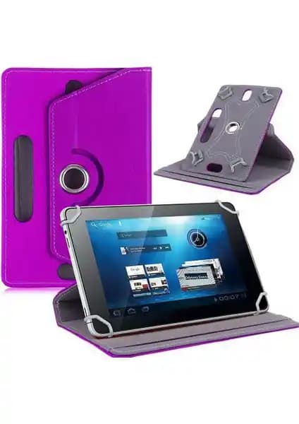 Prolysus Hometech HT 8M Uyumlu Kapaklı Tablet Kılıfı Şık ve Fonksiyonel Tasarım