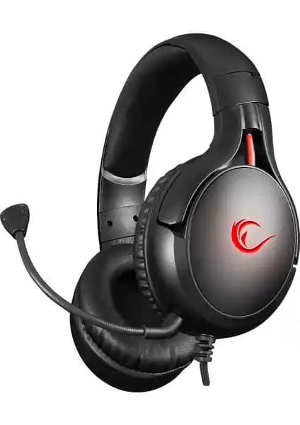 Rampage RM-K57 Rowl Kırmızı LED USB 7.1 Surround Sesli Mikrofonlu Oyun Kulaklığı