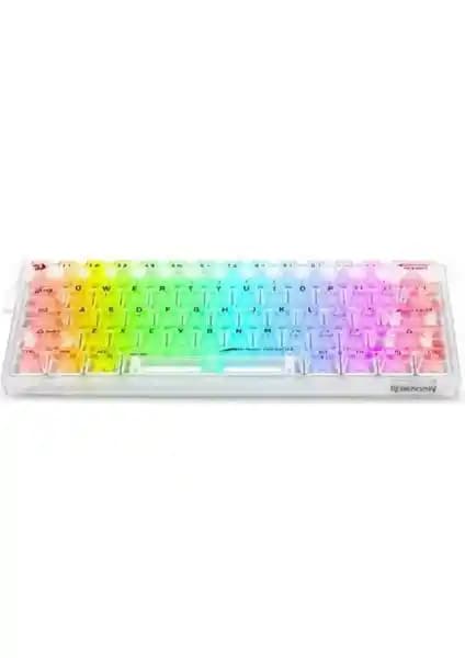 Redragon K617CT-RGB Fizz Şeffaf Kompakt 61 Tuşlu Türkçe Q Oyuncu Klavyesi İnceleme ve Özellikleri