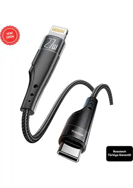 Rosstech 27W Usb-C to Lightning Şarj ve Veri Kablosu İncelemesi