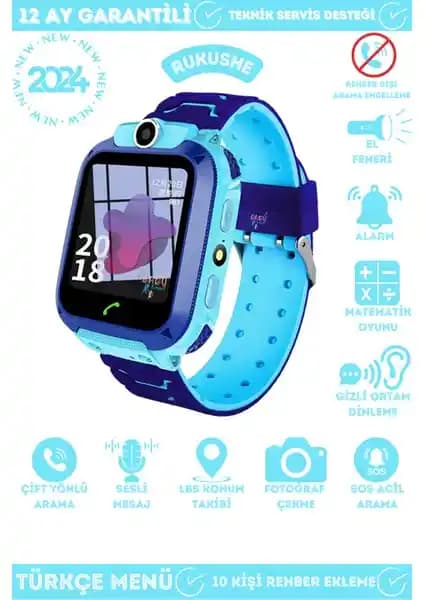 Rukushe Akıllı Çocuk Takip Saati: Güvenlik ve Eğlence Sunan Teknolojik Cihaz