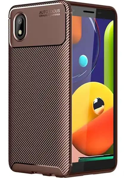 Samsung Galaxy A01 Core için Şık ve Dayanıklı Karbon Desenli Silikon Kılıf Ürün İncelemesi