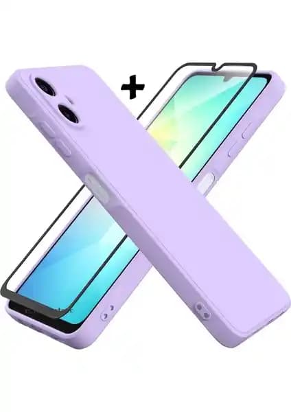 Samsung Galaxy A07 için Güvenli ve Estetik Kılıf ve Ekran Koruyucu Seti