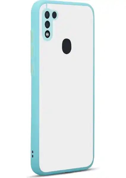 Samsung Galaxy A11 için Renkli Kenarlı ve Buzlu Görünüm Korumalı Kılıf Özellikleri ve Kullanım Avantajları