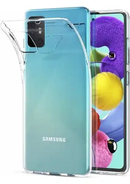 Samsung Galaxy A51 İçin Şeffaf Silikon Kılıf Yüksek Koruma ve Şıklık Sunar
