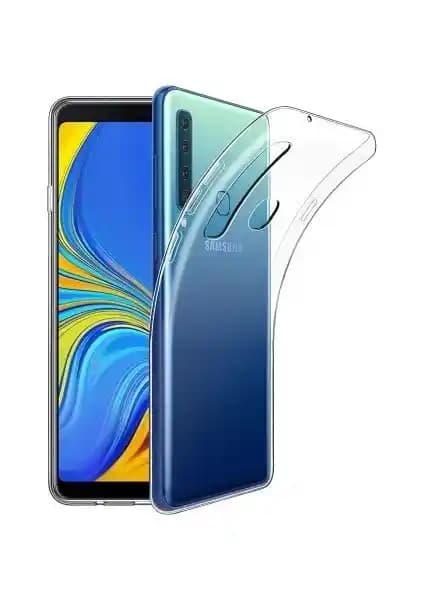 Samsung Galaxy A9 2018 için şeffaf ve dayanıklı silikon kılıf koruma çözümü