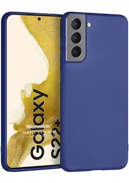 Samsung Galaxy S22 Plus için Microsonic Matte Silikon Kılıf Şıklık ve Koruma Sağlar