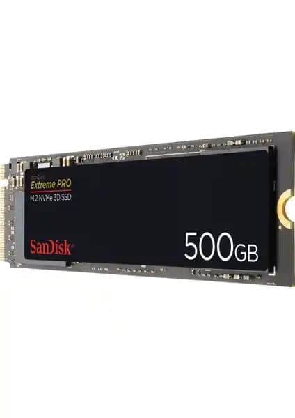 Sandisk Extreme Pro NVMe 500GB SSD ile Yüksek Performanslı Depolama Çözümü