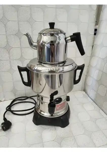 Seçil Elektrikli Semaver Kalabalık Ortamlar İçin Dayanıklı ve Yüksek Kapasiteli Çay Demleme Çözümü