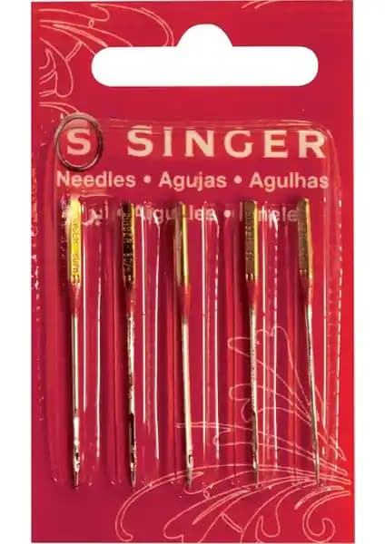 Singer 2045 - 09 Jarse İğnesi İnce Kumaşlar İçin Yüksek Kalite ve Güvenilirlik Sunar