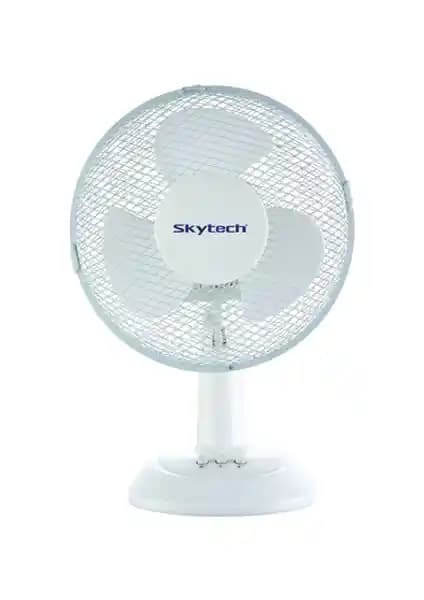 Skytech 9 İnç Masa Tipi Vantilatör: Enerji Verimli ve Kullanışlı Serinlik Çözümü