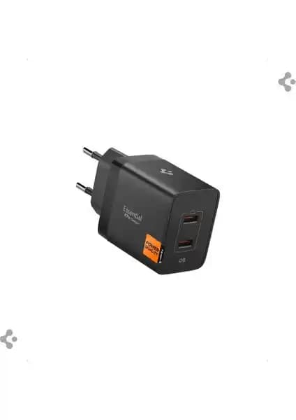 Spigen 47W USB-C 2 Port Mini Hızlı Şarj Aleti: Güç ve Taşınabilirlik Bir Arada