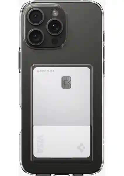 Spigen iPhone 16 Pro uyumlu şeffaf ve koruyucu Crystal Slot kılıf özellikleri