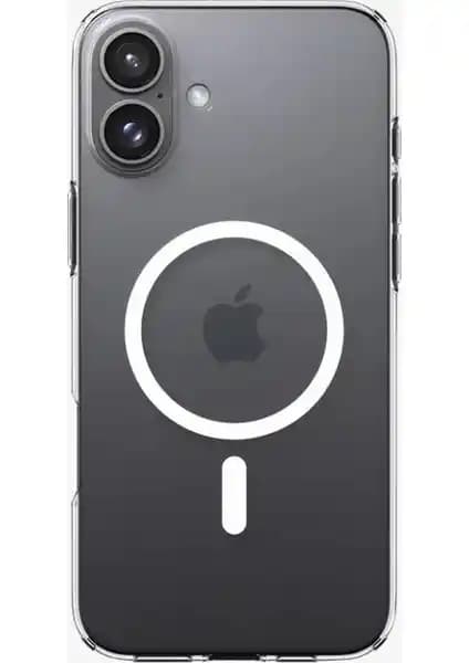Spigen Liquid Crystal MagSafe Kılıf iPhone 16 için Şeffaf ve Güçlü Koruma Sağlar