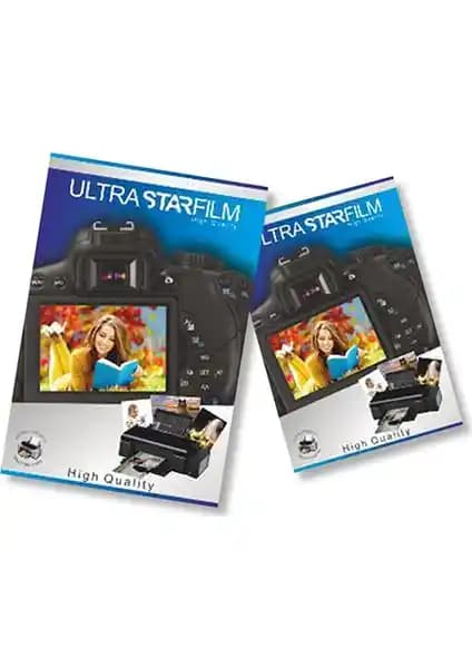 Star Film Ultra Starfilm 20 Adet A4 Fotoğraf Kağıdı Yüksek Kalite ve Dayanıklılık Sağlar