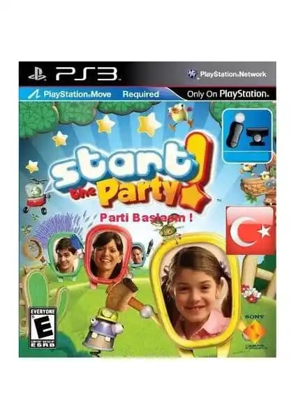 Start the Party Türkçe PS3: Hareket Sensörlü Çoklu Oyuncu Parti Oyunu