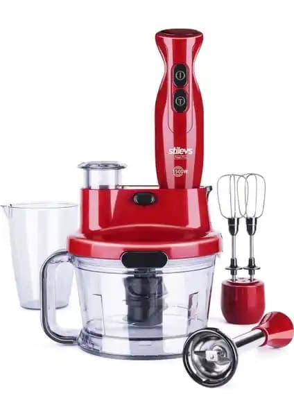 Stilevs Mago Pro El Blender Seti: Çok Fonksiyonlu ve Şık Mutfak Aleti